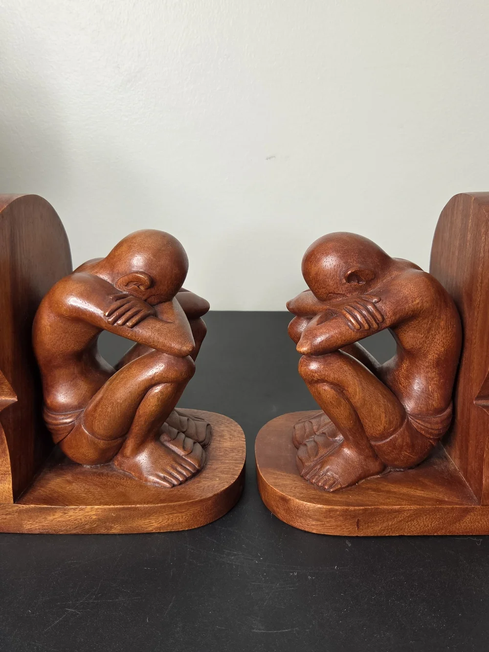 Novica Collection By Wayan Rendah Wooden Sculpture Bookends - Big!
